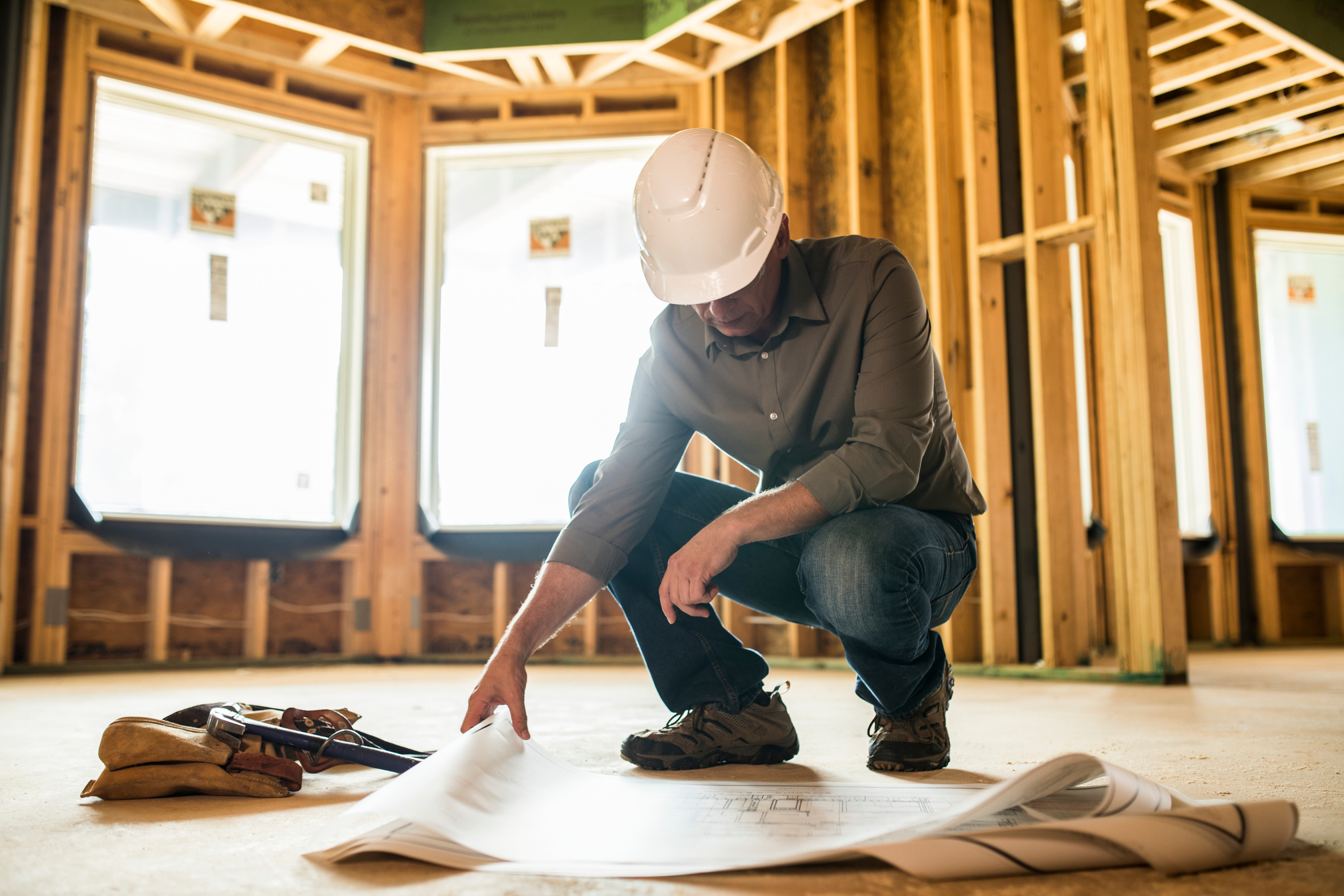 Woman Building Contractor